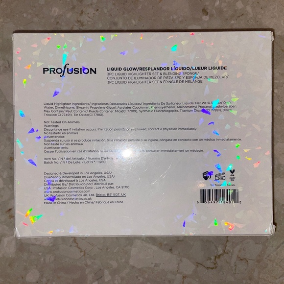 Brand New Profusion Liquid Glow Cosmetics Set - Picture 3 of 10